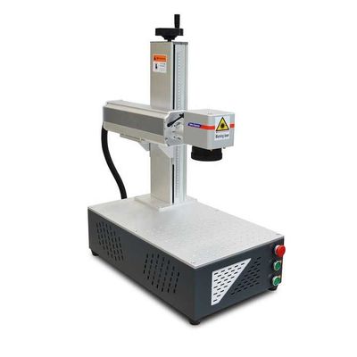 Máy đánh dấu laser sợi quay máy đánh dấu laser máy tính để bàn cầm tay 50w