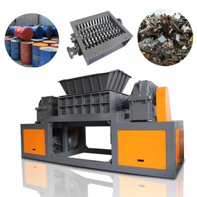 Máy nghiền kim loại nặng công nghiệp Máy nghiền kim loại tái chế trục kép