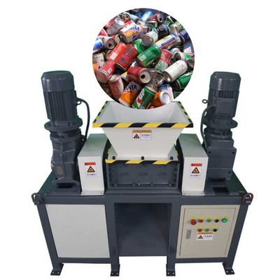 Twin Engine Metal Aluminium Shredder Crusher Machine Bảo vệ môi trường