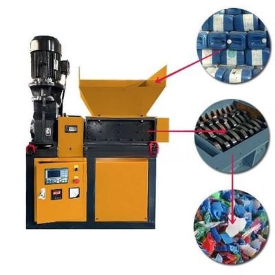 Máy cắt rác rắn nhựa trống, Máy cắt lốp cao su mini 380V