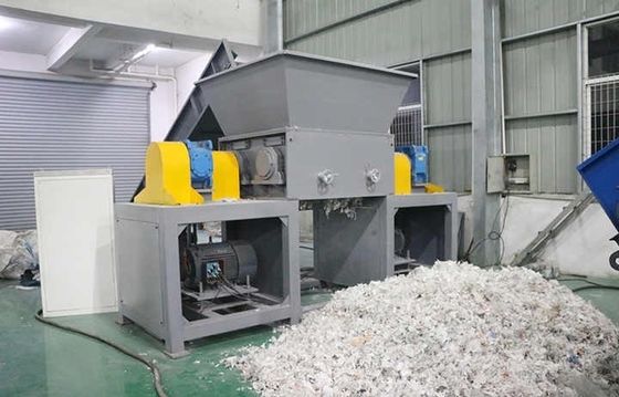 Máy cắt giấy tự động bền bỉ Máy tái chế nhựa rác nặng
