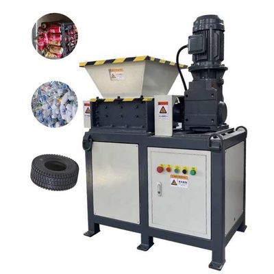 Máy cắt rác vườn công nghiệp hai trục Máy nghiền kính ồn thấp