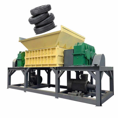 Máy nghiền lốp cao su đa chức năng Máy nghiền lốp gỗ Palet tiếng ồn thấp