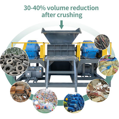 Máy tái chế chất thải công nghiệp Máy nghiền nát Xe tải Xe ô tô Lốp xe shredder Crusher