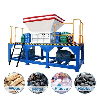 Máy nghiền mô-men xoắn lớn hai trục cho phế liệu kim loại nhựa phim cao su