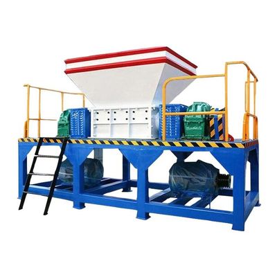 60-80rpm xe tải chất thải lốp shredder hai trục cao su tái chế máy nghiền
