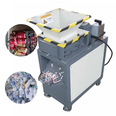 110-130kg/h Máy xé giấy thải công nghiệp Máy xé kim loại phế liệu di động