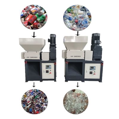 Công nghiệp đồng dây nghiền điện nhôm có thể Twin Shaft Shredder
