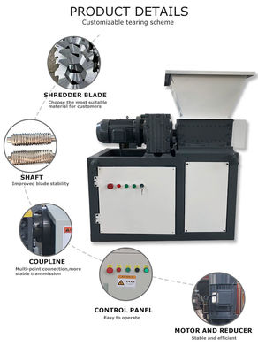 Máy cắt rác bếp để tái chế nhựa được ISO chấp thuận