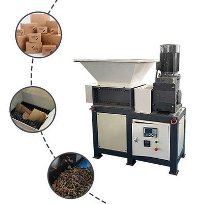 20m / min Heavy Duty Wood Shredder Máy nghiền gỗ gốm hai trục