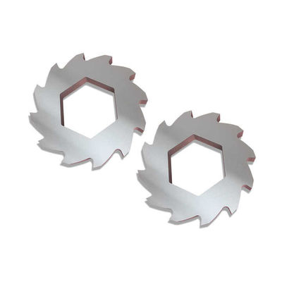 Phế liệu kim loại hợp kim Double Shaft Shredder Blades Wear Resistant