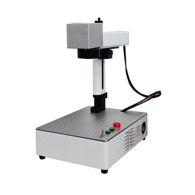 Máy khắc laser bằng sợi laser bằng kim loại bạc vàng Mini Jpt CO2 30W 50W 100W