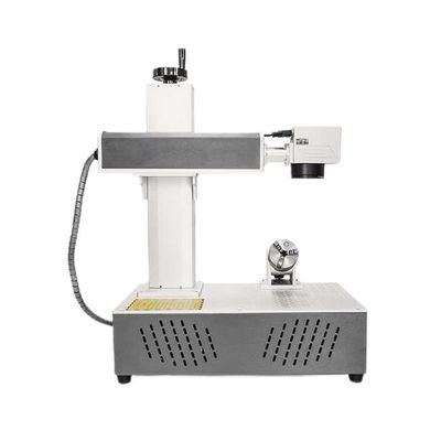 Máy đánh dấu laser sợi JPT cho kim loại nhẫn Sliver đồ trang sức nhựa ABS MC