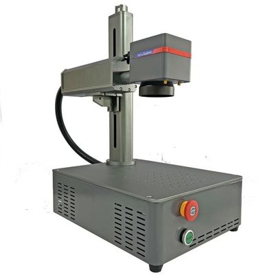 Máy đánh dấu laser sợi 20w 30w 50w Máy khắc nhẫn đồ trang sức di động