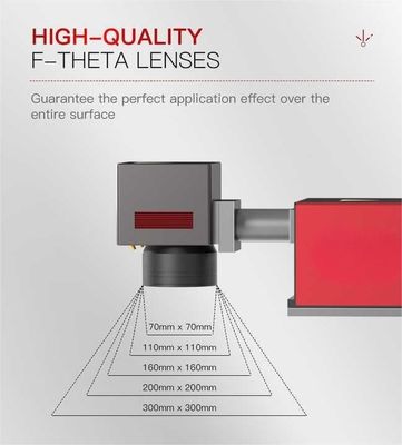 Máy đánh dấu laser sợi UV, Máy đánh dấu laser di động cho kim loại / nhựa