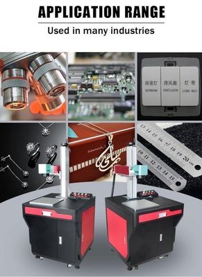 Máy đánh dấu laser tia cực tím chính xác cao cho nhựa kim loại PVC 7000mm / s