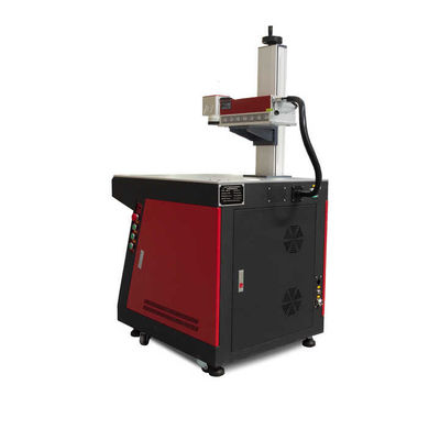 Máy đánh dấu laser tia cực tím 7000mm / s 3W cho quần jean da nhựa