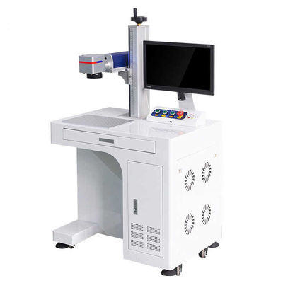 Đứng 5W Máy khắc laser UV Máy đánh dấu vải giấy nhựa kính 220V 50Hz