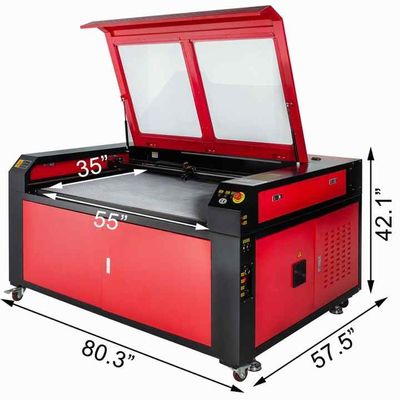 0-400mm/s Máy cắt laser kính nóng khí làm mát 400mm * 400mm