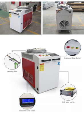 Máy hàn laser kim loại tối đa 2000W cho chế biến nhôm thép không gỉ