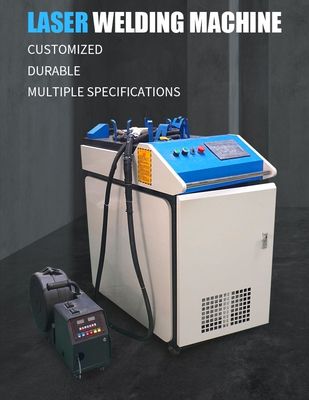 Máy hàn laser kim loại đồng nhôm 3 trong 1 Máy hàn sợi quang