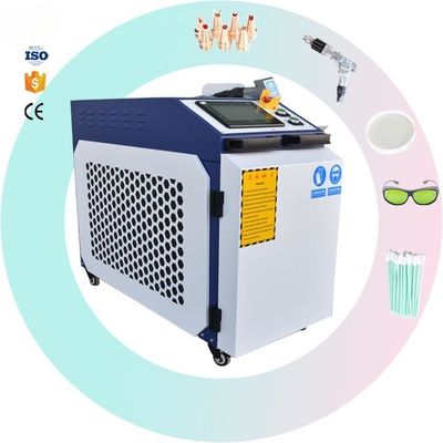 Máy làm sạch laser sợi kim loại CNC di động 100w 200w 1000w 2000w