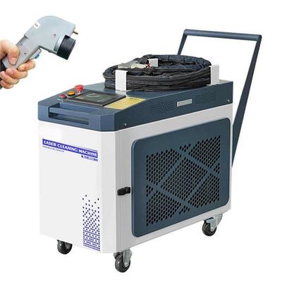 Máy làm sạch laser CNC Raycus loại bỏ rỉ sét 1000W 2000W 3000W