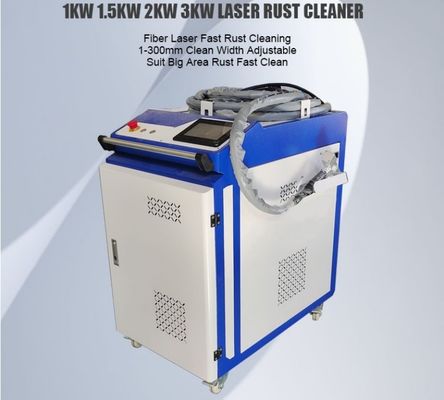 Máy làm sạch laser sợi 2000W cho xe hơi và bề mặt kim loại