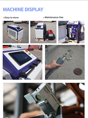 Máy làm sạch laser cầm tay cầm tay 1000 Watt Máy làm sạch xỉn laser cầm tay