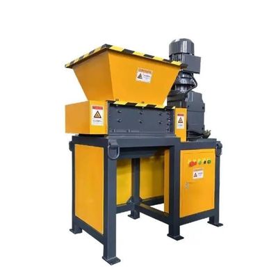 Máy cắt rác nhà bếp Mini Máy cắt rác nhựa nhôm rác cáp gỗ rác hai trục