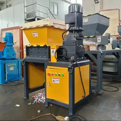 Máy cắt rác nhà bếp Mini Máy cắt rác nhựa nhôm rác cáp gỗ rác hai trục