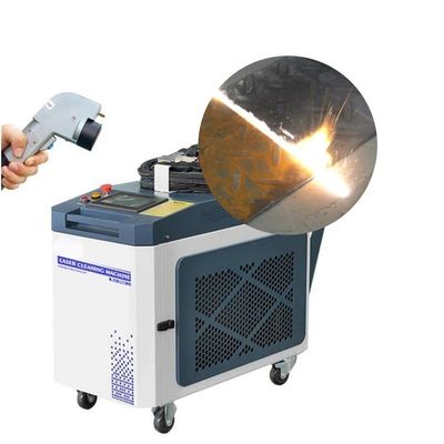 Máy làm sạch bằng laser đá cẩm thạch với làm mát bằng không khí và đường kính điểm 9mm
