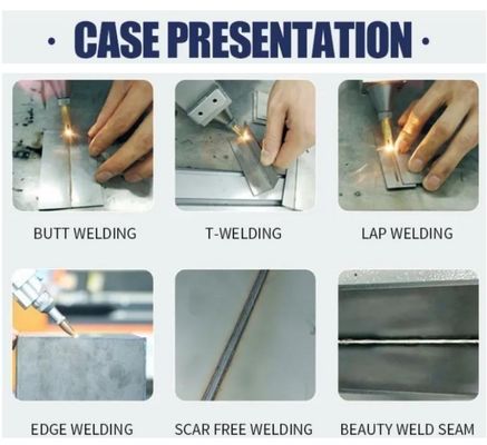 Hệ thống làm mát bằng nước Máy hàn laser sợi cầm tay cho nhu cầu điện 220-240V