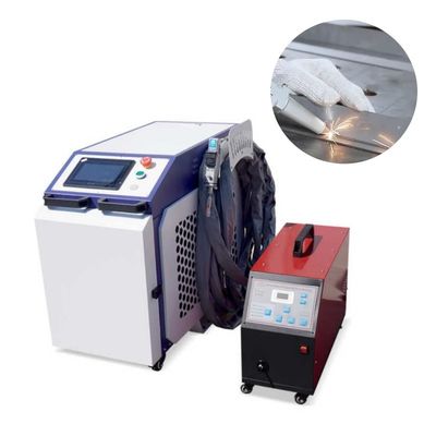 Máy hàn laser làm mát bằng nước với đường kính điểm tập trung 0,2-3mm và công suất 1000W