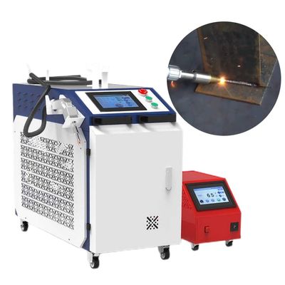 Máy làm sạch hàn bằng laser sợi 3 In1 Máy làm sạch hàn bằng laser Máy cắt hàn 1000-3000w
