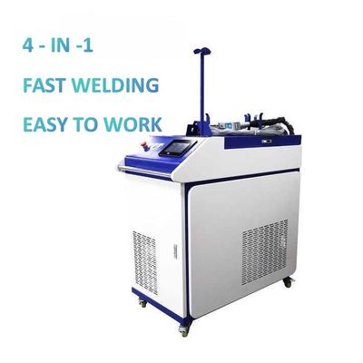 hàn và làm sạch cắt chính xác 2000W máy hàn laser với hệ thống làm mát bằng nước