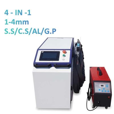 Máy hàn laser sóng liên tục 4 trong 1 cho thép kim loại nhôm không gỉ