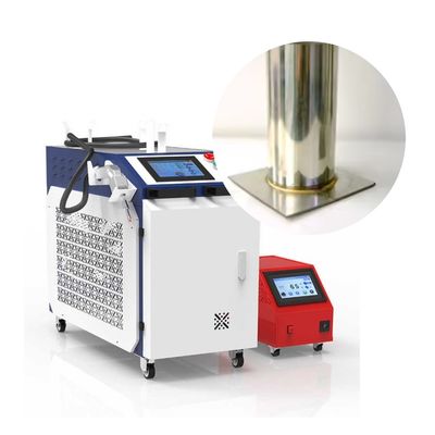 Máy hàn laser sóng liên tục 1400mm Robot Arm PLC Control