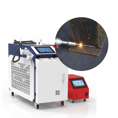 Máy hàn laser kim loại 3mm chính xác 2000W với cánh tay robot 1400mm