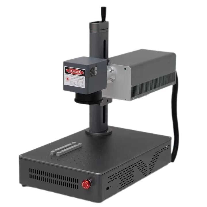 Máy đánh dấu laser sợi UV, Máy đánh dấu laser di động cho kim loại / nhựa
