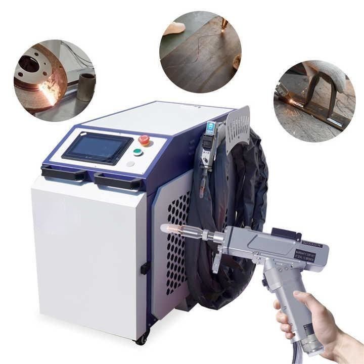 3 trong 1 Máy hàn laser sợi cầm tay 1000W 1500W 2000W cho Carbon nhôm