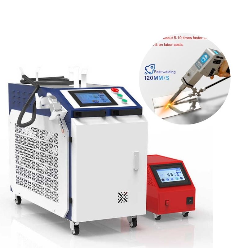 Máy hàn laser làm mát bằng nước 700 * 500 * 900 để hàn nhanh và chính xác