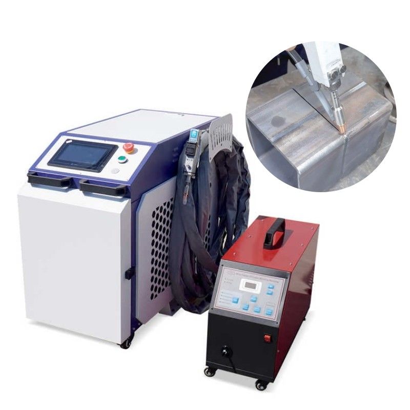 Máy hàn laser di động 1500w Máy hàn laser cầm tay sợi cho kim loại thép không gỉ nhôm