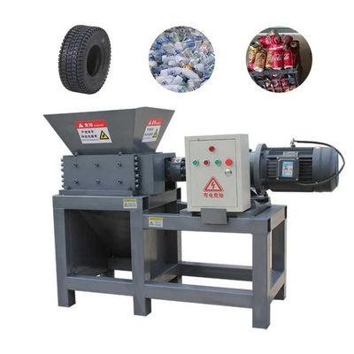 Máy nghiền rác nhựa công nghiệp Máy nghiền tự động hai trục Máy nghiền