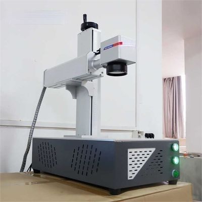 Máy đánh dấu màu bằng laser sợi quay 7000mm/s Mopa JPT Fiber Laser Marker