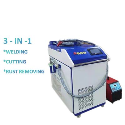 Máy hàn laser sợi di động 3 trong 1 Thiết bị laser sóng liên tục cầm tay